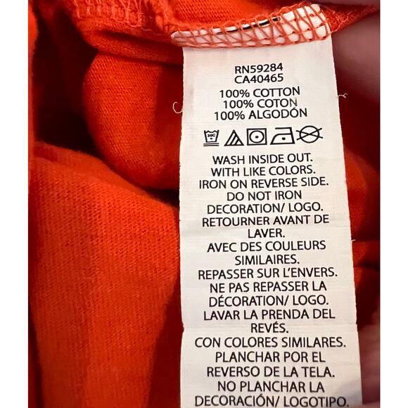 Children's Place orange Halloween long sleeve t-shirt Size small (5/6) - Picture 4 of 4